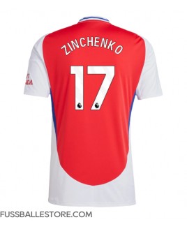 Günstige Arsenal Oleksandr Zinchenko #17 Heimtrikot 2024-25 Kurzarm